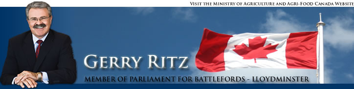 Gerry Ritz - Member of Parliament for Battlefords - Lloydminster